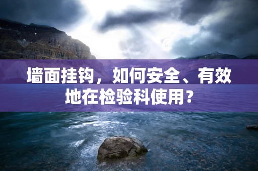 墙面挂钩，如何安全、有效地在检验科使用？