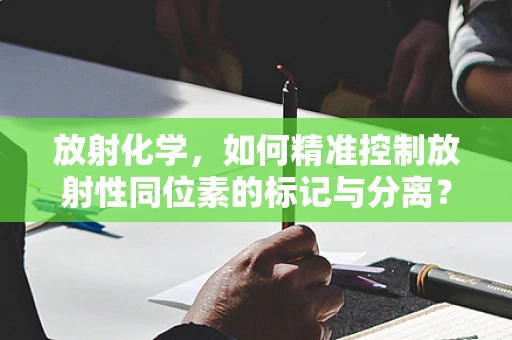 放射化学，如何精准控制放射性同位素的标记与分离？