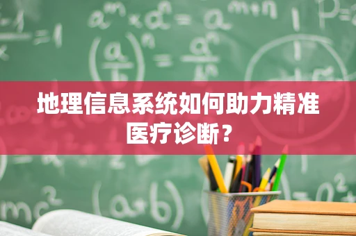 地理信息系统如何助力精准医疗诊断？