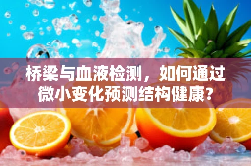 桥梁与血液检测，如何通过微小变化预测结构健康？