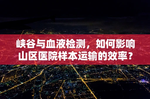 峡谷与血液检测，如何影响山区医院样本运输的效率？