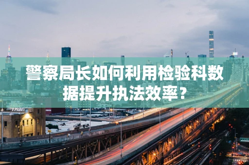 警察局长如何利用检验科数据提升执法效率？