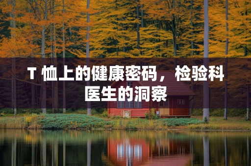 T 恤上的健康密码，检验科医生的洞察