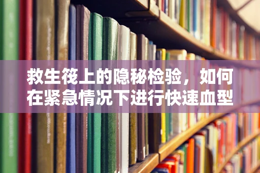 救生筏上的隐秘检验，如何在紧急情况下进行快速血型鉴定？